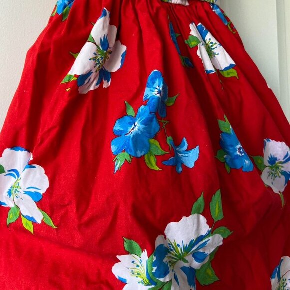Strapless Floral Summer Dress S - Picture 6 of 8